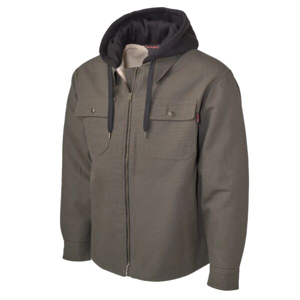 Sherpa Lined Duck Jac-Shirt Thumbnail