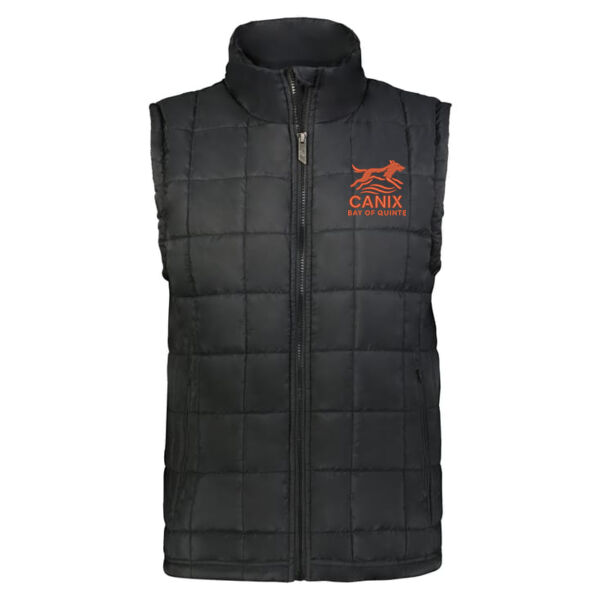 Embroidered Cold Secure Puffer Vest Thumbnail